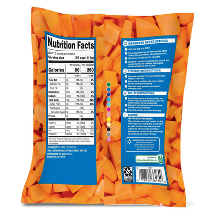 Great Value Sweet Potatoes, 10 Oz (Frozen)