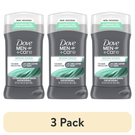 Dove Men+Care Deodorant for Men Moon Oasis Aluminum-Free, 3.Oz