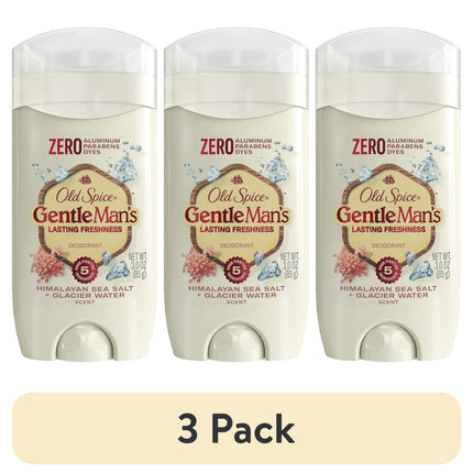 Old Spice Aluminum Free, Men'S Deodorant, Gentleman'S Blend Stick, Eucalyptus with Coconut Oil, 3.0 Oz