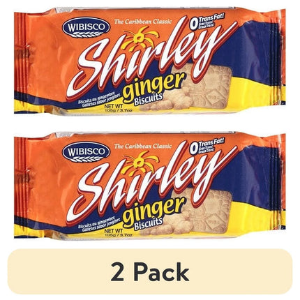 Shirley Ginger Biscuits - 3.7 Oz - 4 Pack