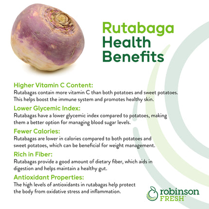 Fresh Rutabagas, Each