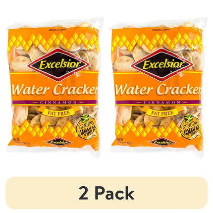Excelsior Genuine Jamaican Water Crackers Cinnamon, 11.85 OZ