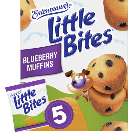 Little Bites Blueberry Muffins, 5 Packs, Mini Muffins, 8.25 Oz Box