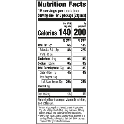 Betty Crocker REESE'S Peanut Butter No Bake Bars Mix with HERSHEY’S Frosting, 17.3 Oz