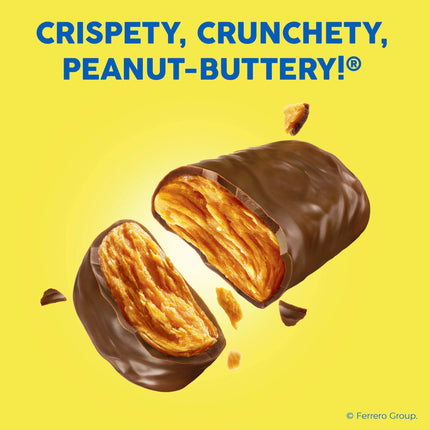 Butterfinger, Chocolatey, Peanut-Buttery, Individually Wrapped Fun Size Candy Bars, Jumbo Bag, 19.8 Oz