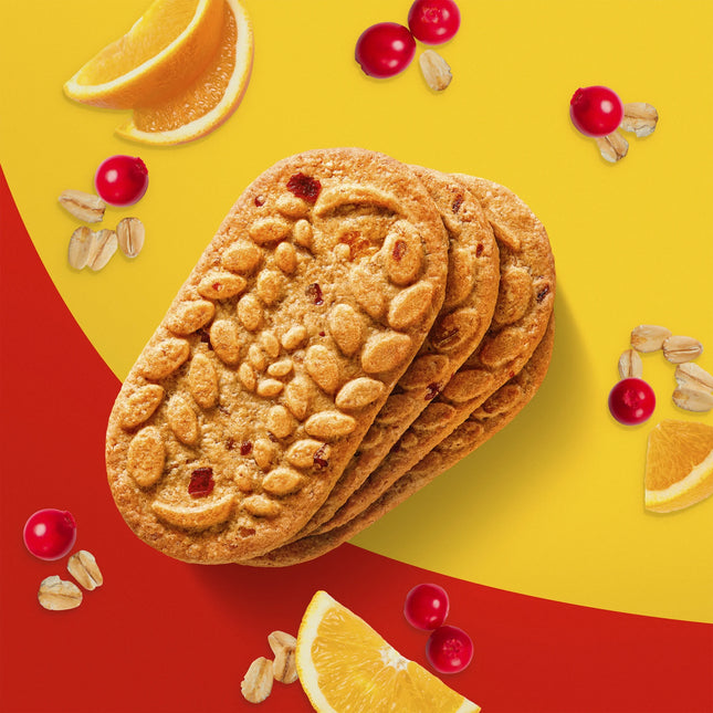 Belvita Breakfast Bars Biscuits, Cranberry Orange, 5 Packs (4 Biscuits per Pack)