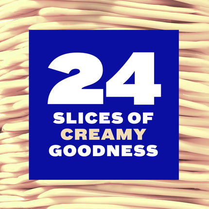 Kraft Singles White American Cheese Slices, 24 Ct Pk, Refrigerated