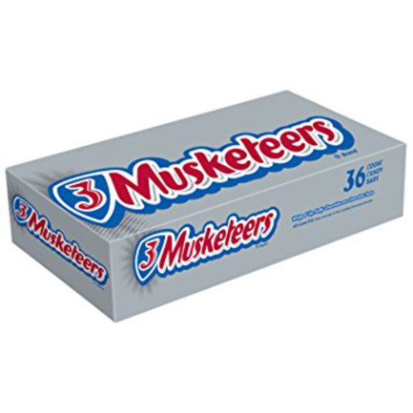 3 Musketeers Bars - 36 ct box