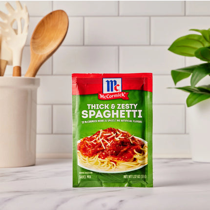 Mccormick Thick and Zesty Spaghetti Sauce Seasoning Mix, 1.37 Oz Packet