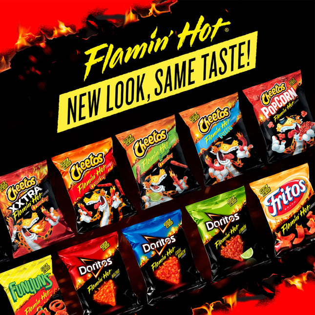 Frito-Lay Flamin' Hot Mix Variety Pack Snack Chips, 18 Count Multipack