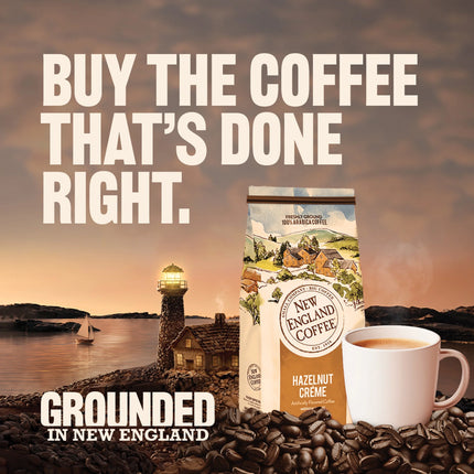 New England Coffee Hazelnut Crème 100% Arabica Coffee, 11 Oz