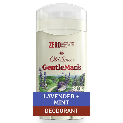 Old Spice Aluminum Free, Men'S Deodorant, Gentleman'S Blend Stick, Eucalyptus with Coconut Oil, 3.0 Oz