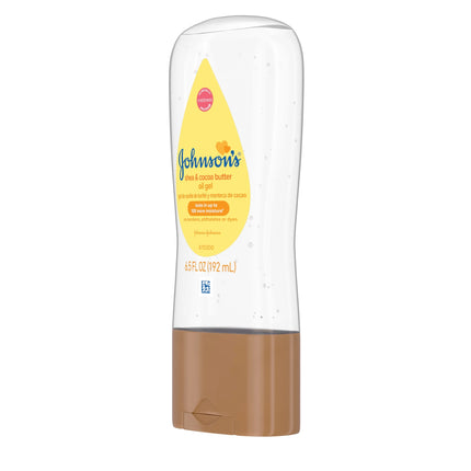 Johnson'S Baby Body Moisturizing Oil Gel with Shea & Cocoa Butter, Nourishes, 6.5 Fl Oz