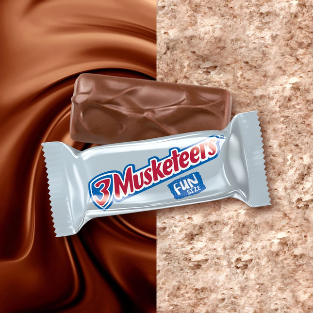3 Musketeers Fun Size Chocolate Candy Bars - 10.48 Oz Bag