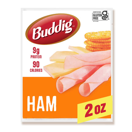 Carl Buddig, Original Smoked Ham Lunchmeat, Sliced, 2 Oz Pouch