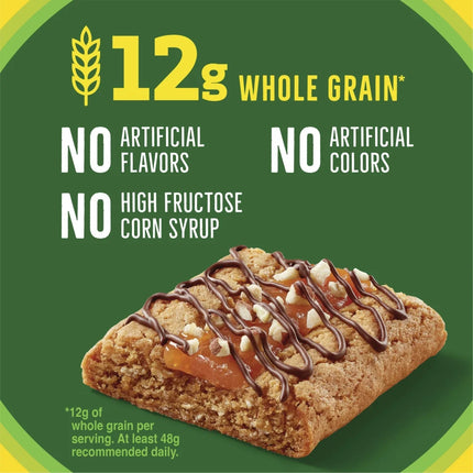 Nature Valley Soft Baked Sweet and Salty Bars, Salted Caramel, Whole Grain, 5 Bars, 6.2 Oz