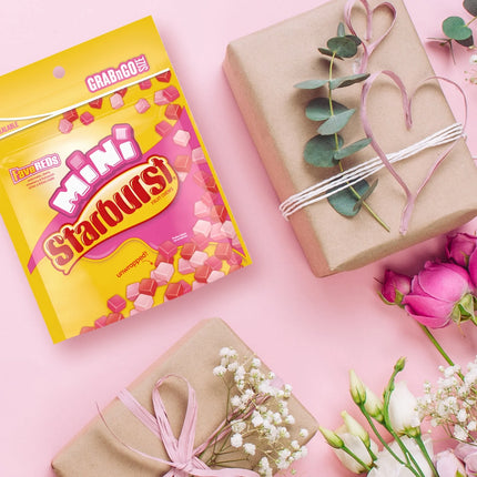 Starburst Favereds Minis Fruit Chewy Candy Grab N Go, 8 Oz Bag