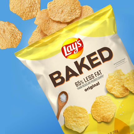 Lay'S Baked Gluten-Free Original Potato Chips, 6.25 Oz.