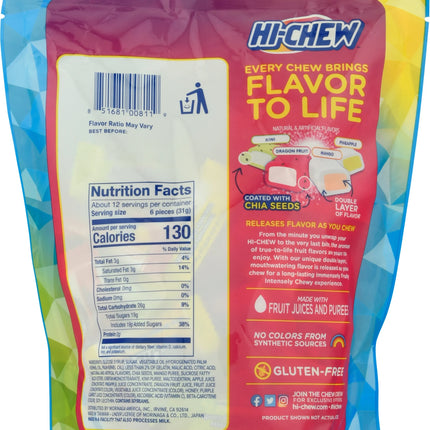 Hi-Chew Tropical Mix Chewy Candy, 12.7 Oz, Bag