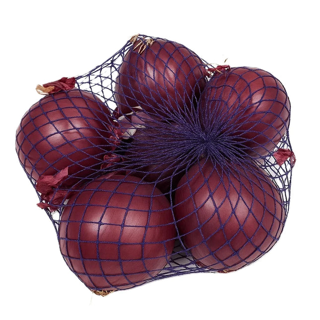 Fresh Red Onions, 3 Lb, Bag