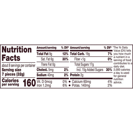 Hershey'S Kisses Rainbow Brownie Flavored Candy, Share Pack 9 Oz