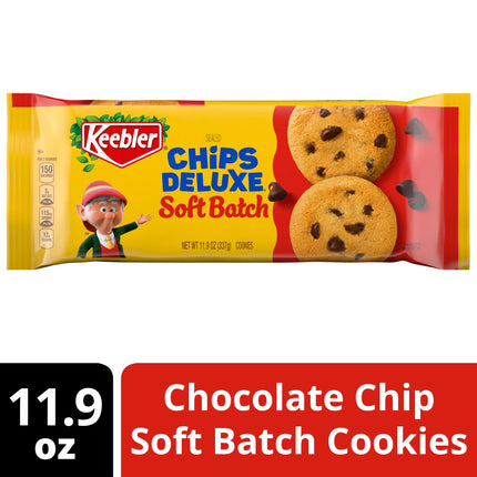 Keebler Soft Batch Chocolate Chip Cookies, 11.9 Oz