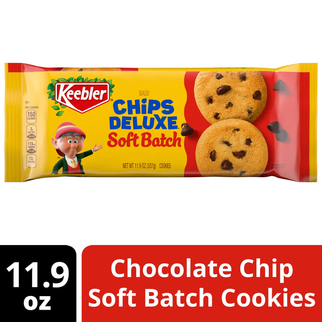 Keebler Soft Batch Chocolate Chip Cookies, 11.9 Oz