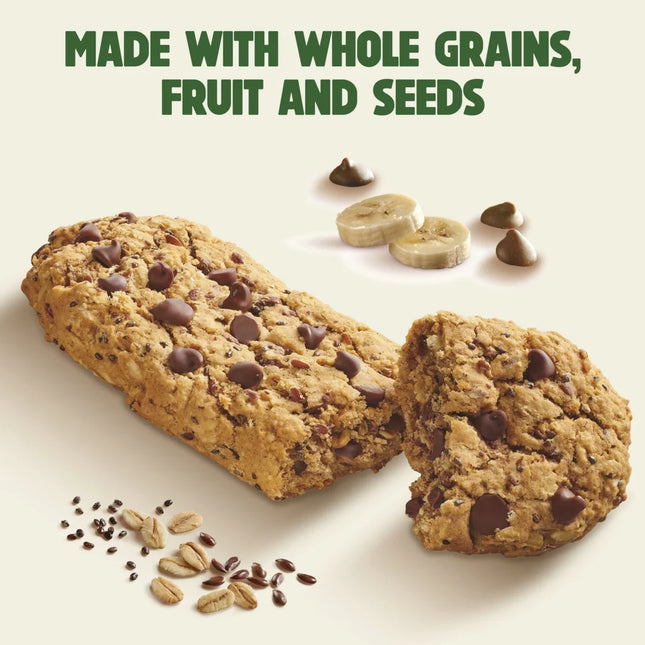 Nature Valley Soft Baked Breakfast Bars, Banana Chocolate Chip, 5 Bars, 8.85 Oz