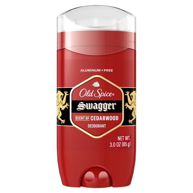 Old Spice Aluminum Free Deodorant for Men, Invisible Solid Stick, Swagger, 3.0 Oz