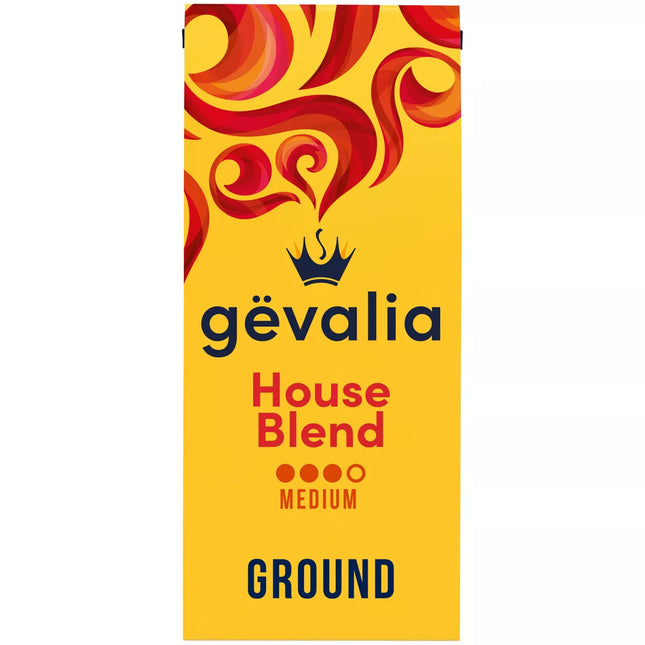 Gevalia House Blend Medium Roast Ground Coffee - 12Oz