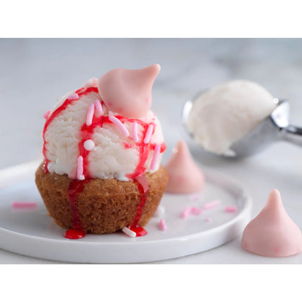 Hershey'S Kisses Strawberry Ice Cream Cone Flavored Candy, Share Pack 9 Oz