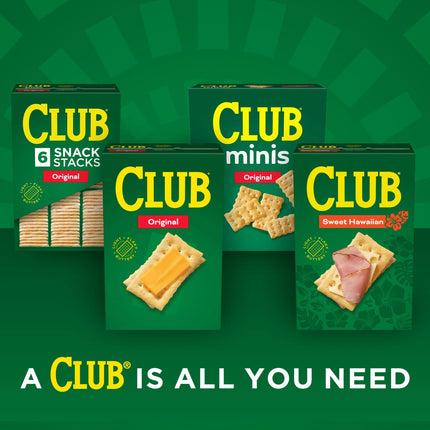 Club Multigrain Crackers, Lunch Snacks, 12.7 Oz