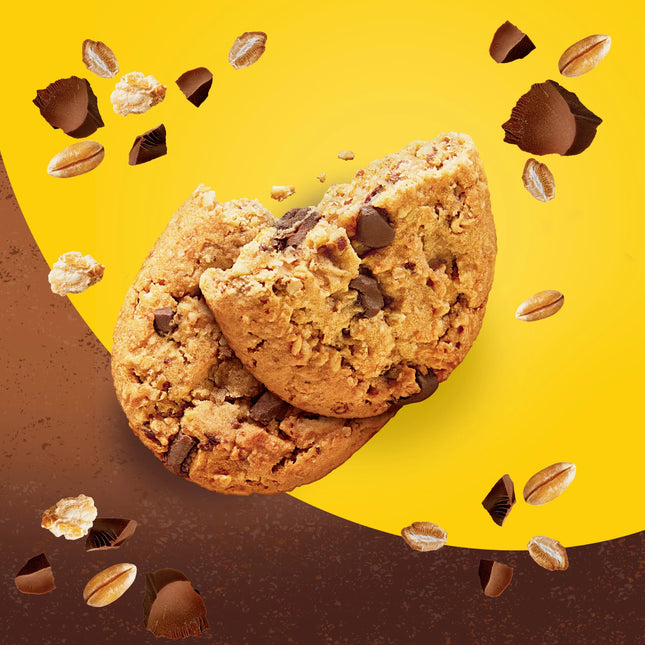 Belvita Soft Baked Breakfast Bars, Oats & Chocolate, 5 Packs (1 Biscuit per Pack)