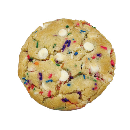 King Krumb Decadent Chocolate Chunk and Confetti Birthday Cake Bakery Cookies, 11Oz, 2 Count, Ready to Eat