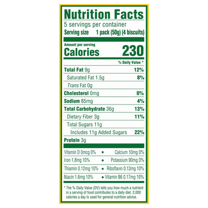 Belvita Breakfast Bars Biscuits, Toasted Coconut, 5 Packs (4 Biscuits per Pack)