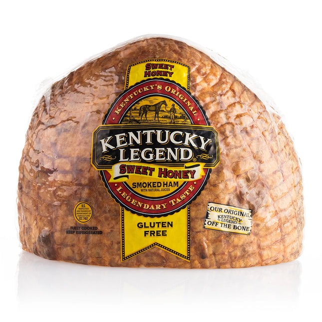 Kentucky Legend Sweet Honey Boneless Half Ham, Fully Cooked, 3.2-5.5 Lb