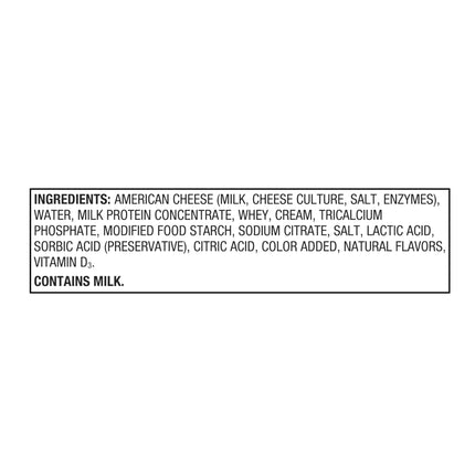 Great Value Individually Plastic Wrapped Singles American Cheese Product, 16 Oz Package, 24 Slices