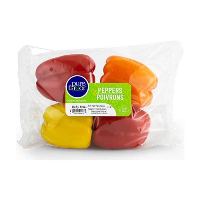 Variety Sweet Bell Peppers 4 CT