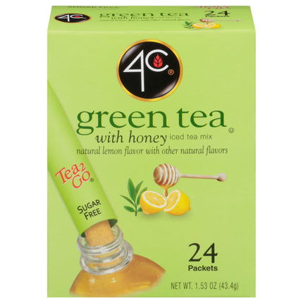 4C  Green Tea with Honey Sticks 24 Packets
