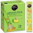 4C  Green Tea with Honey Sticks 24 Packets