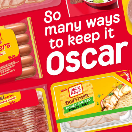 Oscar Mayer Deli Fresh Honey Smoked Sliced Turkey Breast Deli Lunch Meat, 9 Oz Package
