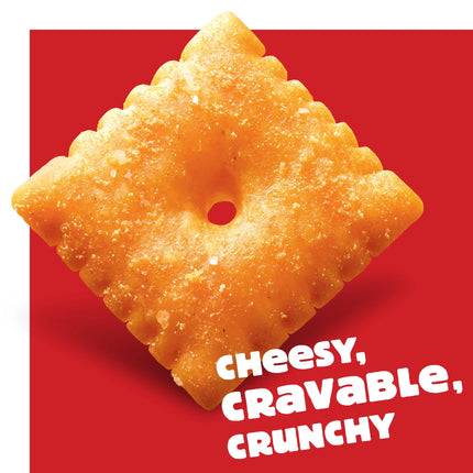 Cheez-It Cheddar Jack Cheese Crackers, Baked Snack Crackers, 12.4 Oz