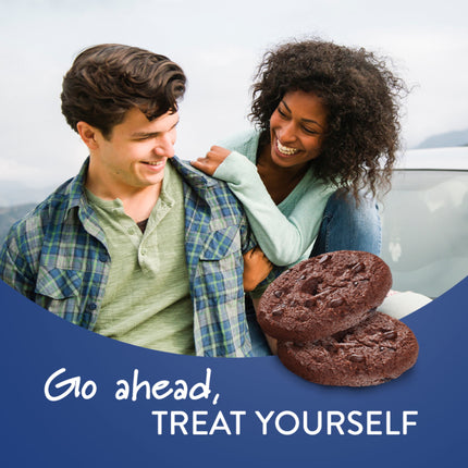 VOORTMAN Bakery Zero Sugar Fudge Brownie Chocolate Chip Cookies 8 Oz