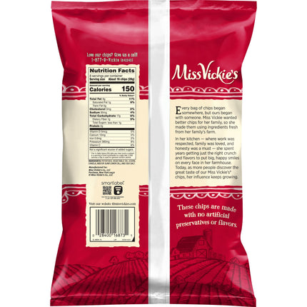 Miss Vickie'S Sea Salt Potato Chips, 8.0 Oz Bag