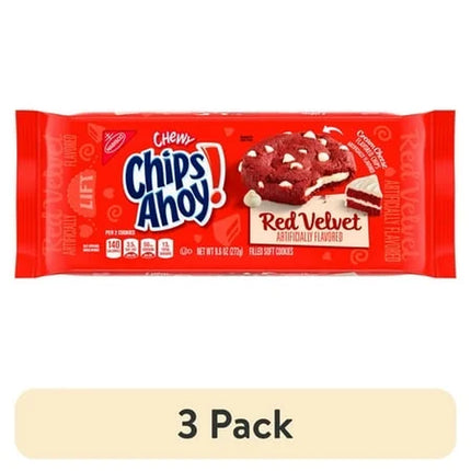 CHIPS AHOY! Chewy Red Velvet Cookies, 9.6 Oz