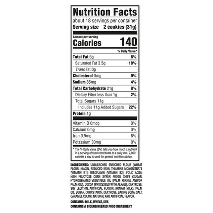 CHIPS AHOY! Chewy Chocolate Chip Cookies, Family Size, 19.5 Oz