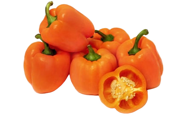 Sweet Orange Bell Peppers 6 CT
