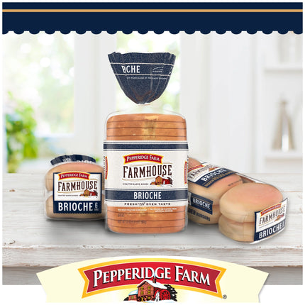 Pepperidge Farm Farmhouse Brioche Bread, 22 Oz Loaf
