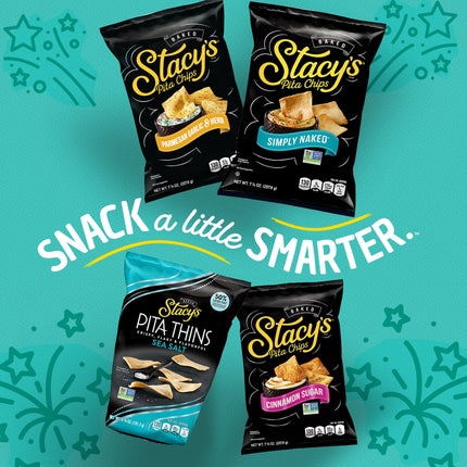 Stacy'S Simply Naked Baked Pita Snack Chips, 7.33 Oz Bag