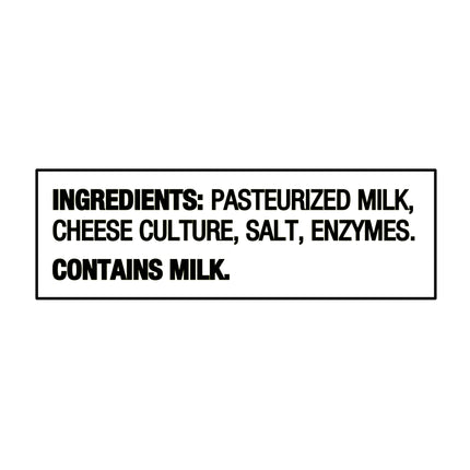Great Value Provolone Deli Style Sliced Cheese, 8 Oz Package, 19 Slices